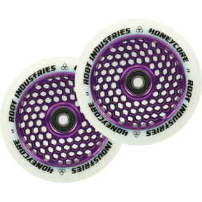 Root Honeycore White 110mm Scooter Wheels Set 2 (110mm | Magenta) Root Honeycore White 110mm Scooter Wheels Set 2 (110mm | Magenta)