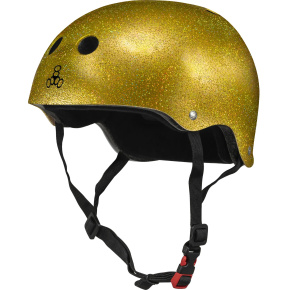 Triple Eight Glitter Sweatsaver Skate Helma (L-XL|Zlatá) Triple Eight Glitter Sweatsaver Skate Helma (L-XL|Zlatá)