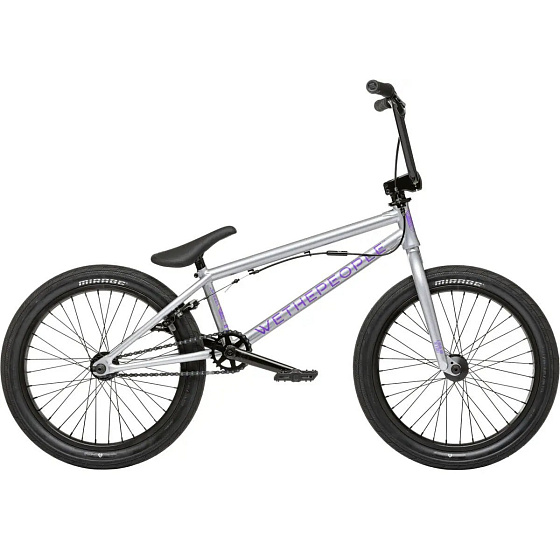 Wethepeople Versus 20" Freestyle BMX Bike (20.65"|Hologram Silver)