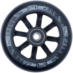 Longway Tyro Nylon Core 100mm Black / White Flame Longway Tyro Nylon Core 100mm Black / White Flame