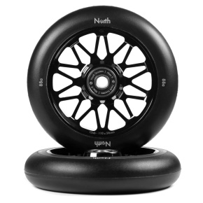North Club G4 Kolečka Na Freestyle Koloběžku 2-balení (110mm|Matte Black) North Club G4 Kolečka Na Freestyle Koloběžku 2-balení (110mm|Matte Black)
