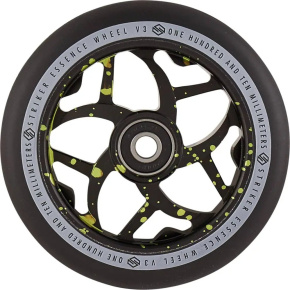 Wheel Striker Essence V3 Black 110mm Green Splash Wheel Striker Essence V3 Black 110mm Green Splash