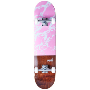 Verb Marble Dip Skateboard Set (7.75"|Pink) Verb Marble Dip Skateboard Set (7.75"|Pink)