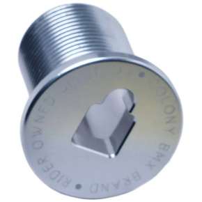Colony BMX Fork Top Cap Bolt (Polished|M25) Colony BMX Fork Top Cap Bolt (Polished|M25)