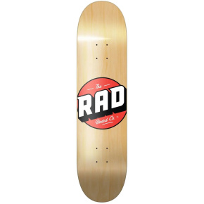 RAD Solid Logo Skate Board (8"|Natural Maple) RAD Solid Logo Skate Board (8"|Natural Maple)