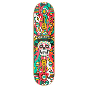 Hydroponic Mexican Skull 2.0 Skate Board (8.5"|Red) Hydroponic Mexican Skull 2.0 Skate Board (8.5"|Red)