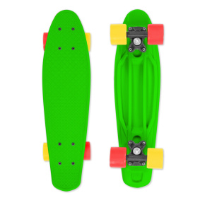 Skateboard FIZZ BOARD Green, Red-Yellow PU, green Skateboard FIZZ BOARD Green, Red-Yellow PU, green