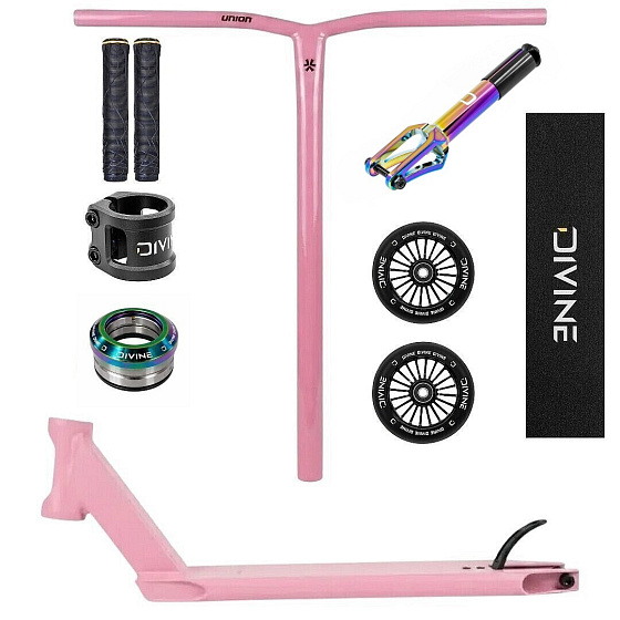 Freestyle Scooter Custom Divine × Union Candy Pink