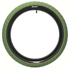 Eclat Fireball BMX Tire (2.4"|Army Green/Black) Eclat Fireball BMX Tire (2.4"|Army Green/Black)
