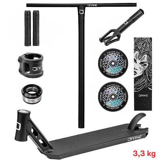 Freestyle Scooter Custom Divine CrMo Black