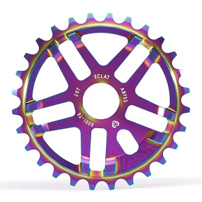 Eclat Abyss BMX Sprockets (Satin Oilslick|28T) Eclat Abyss BMX Sprockets (Satin Oilslick|28T)
