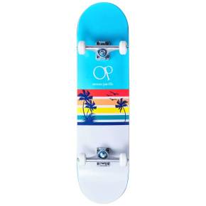 Skateboard Ocean Pacific Sunset 8.25 "White / Blue Skateboard Ocean Pacific Sunset 8.25 "White / Blue