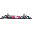 RAD Checker Stripe Skateboard Set (7.25"|Black)
