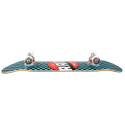 RAD Checkers Progressive Skateboard Set (8"|Black/Turquoise)