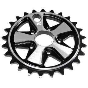 TLC Vintage 5-Spoke BMX Derailleurs (Black|25T) TLC Vintage 5-Spoke BMX Derailleurs (Black|25T)