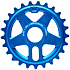 Eclat Onyx Freestyle BMX Sprocket (Sandblast Cyan|25T)