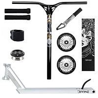 Custom Divine Zephyr Hybrid 500 mm ALU stříbrná | Scootshop.cz
