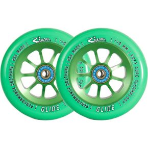 River Glide Emerald Wheels Green 2pcs River Glide Emerald Wheels Green 2pcs