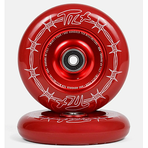 Tilt Durare Barbed Kolečka Na Freestyle Koloběžku 2-balení (110mm|Barbed Crimson) Tilt Durare Barbed Kolečka Na Freestyle Koloběžku 2-balení (110mm|Barbed Crimson)