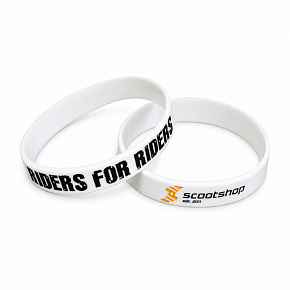 Scootshop.cz Riders for Riders White Bracelet Scootshop.cz Riders for Riders White Bracelet