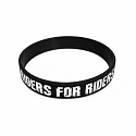 Bracelet Scootshop.cz Riders for Riders Black