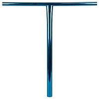 Union Uniq T Standard Handlebars 600mm Chrome Blue