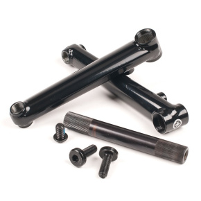 Salt Plus Pro 48 3-Piece BMX Crank (165mm|Black) Salt Plus Pro 48 3-Piece BMX Crank (165mm|Black)
