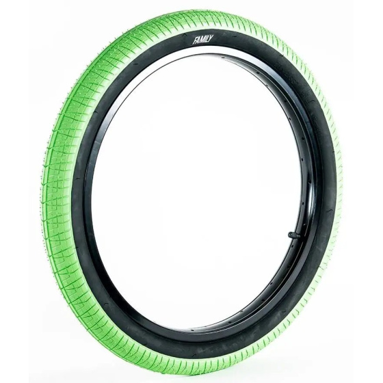 Family 20" BMX Tire (2.35" | Green)