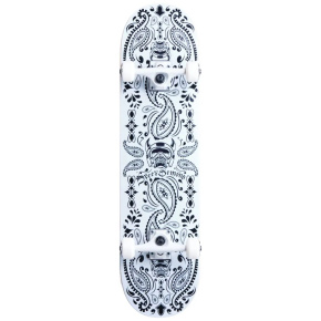 Skateboard Speed Demons Bandana 7.75 "White Skateboard Speed Demons Bandana 7.75 "White