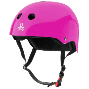 Helmet Triple Eight Certified Sweatsaver S-M Pink Glossy