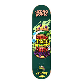Hydroponic X SpongeBob Burger Skateboard Deck (8"|Green) Hydroponic X SpongeBob Burger Skateboard Deck (8"|Green)