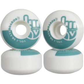 Vol.1 No.1 99A Skate Wheels 4-Pack (52mm|White) Vol.1 No.1 99A Skate Wheels 4-Pack (52mm|White)