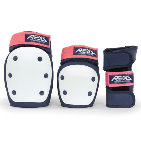 REKD Heavy Duty Triple Pad Set - Blue / Pink - Medium REKD Heavy Duty Triple Pad Set - Blue / Pink - Medium