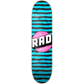 RAD Stripes Logo Skate Board (8.375"|Blue) RAD Stripes Logo Skate Board (8.375"|Blue)