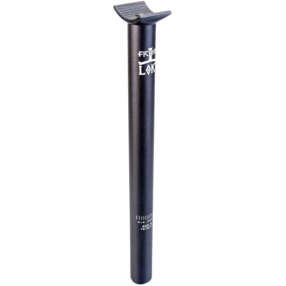 Fiction Loki Pivotal BMX Seatpost (300mm | Black)