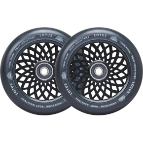 Root Lotus wheels 110x24mm Black / Black 2pcs Root Lotus wheels 110x24mm Black / Black 2pcs