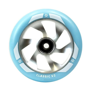 Union Classic V2 Pro Scooter Wheel 110mm Blue/Silver Union Classic V2 Pro Scooter Wheel 110mm Blue/Silver