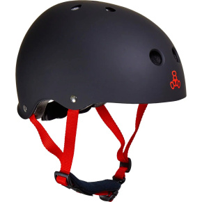 Children's helmet Triple Eight Lil 8 Pro matt black Children's helmet Triple Eight Lil 8 Pro matt black