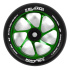 Slamm 110mm Team Wheel Black / Green
