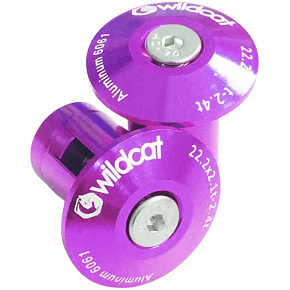 Wildcat Mini BMX Koncovky řidítek 2-balení (Fialová) Wildcat Mini BMX Koncovky řidítek 2-balení (Fialová)