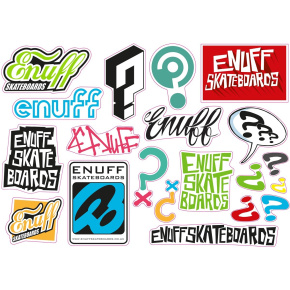 Enuff Sticker Sheet Enuff Sticker Sheet