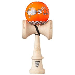 KROM x Jody Barton Kendama (Skeletons Orange Halloween Edition) KROM x Jody Barton Kendama (Skeletons Orange Halloween Edition)