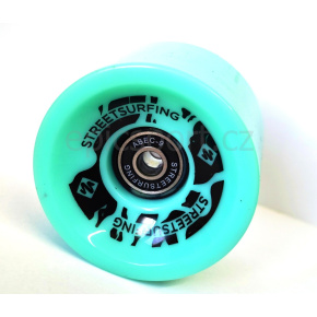 Longboard Wheel 1pc - Red, ABEC 9, 70 mm