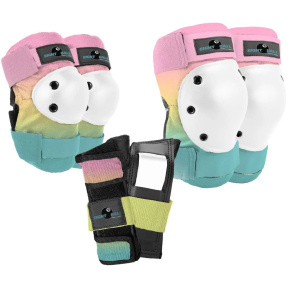 Eight Ball Set of 3 Skate Protectors (S/M|Shaved Ice) Eight Ball Set of 3 Skate Protectors (S/M|Shaved Ice)