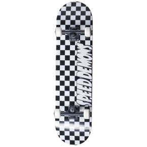 Skateboard Speed Demons Checkers 8 "Black Skateboard Speed Demons Checkers 8 "Black