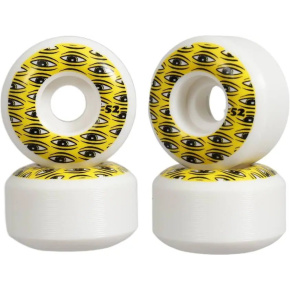 Toy Machine All Seeing 100A Skate Wheels 4-Pack (52mm|Yellow) Toy Machine All Seeing 100A Skate Wheels 4-Pack (52mm|Yellow)