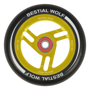 Bestial Wolf Race 100 mm circle black yellow Bestial Wolf Race 100 mm circle black yellow