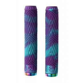 BLUNT HAND GRIP WILL SCOTT - Color: Purple / Turquoise BLUNT HAND GRIP WILL SCOTT - Color: Purple / Turquoise