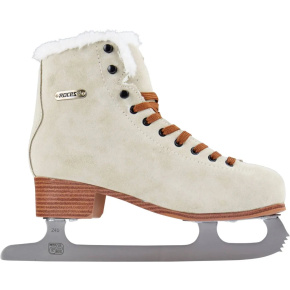 Roces Suede Eco-Fur Figure Skates (Suede Brown|42) Roces Suede Eco-Fur Figure Skates (Suede Brown|42)