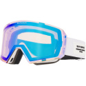 Whitespace MD Icon Ski Goggles (White/Fire Lens)